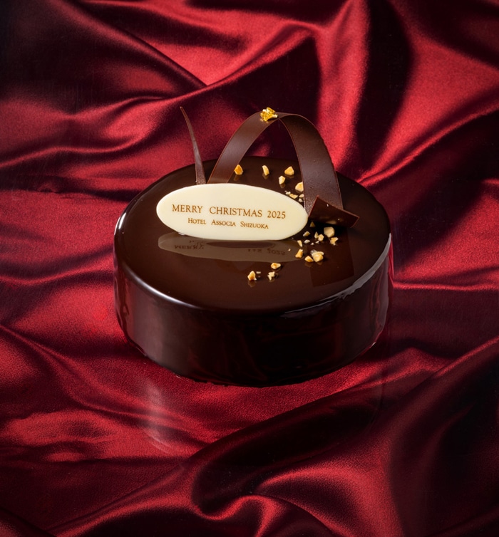 【ホテルアソシア静岡】《店舗受取》クリスマスケーキ　ムースショコラ　5号
