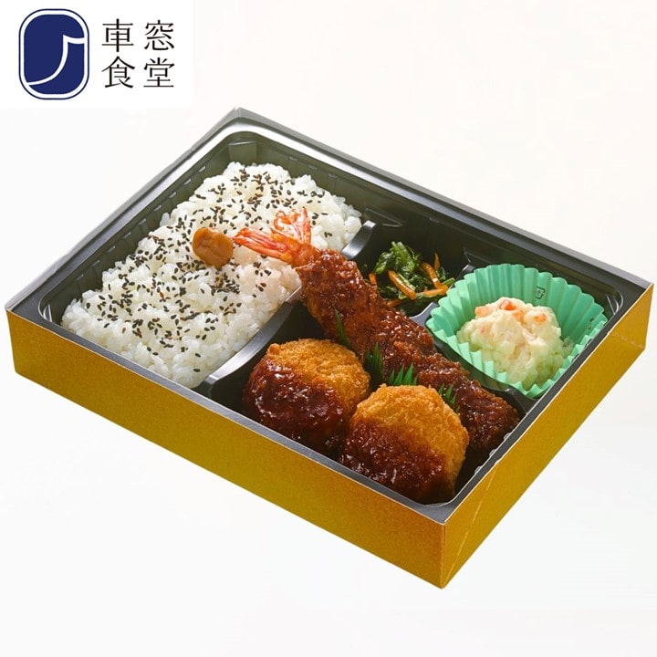 みそかつ＆大えびフライ弁当【リニア・鉄道館】