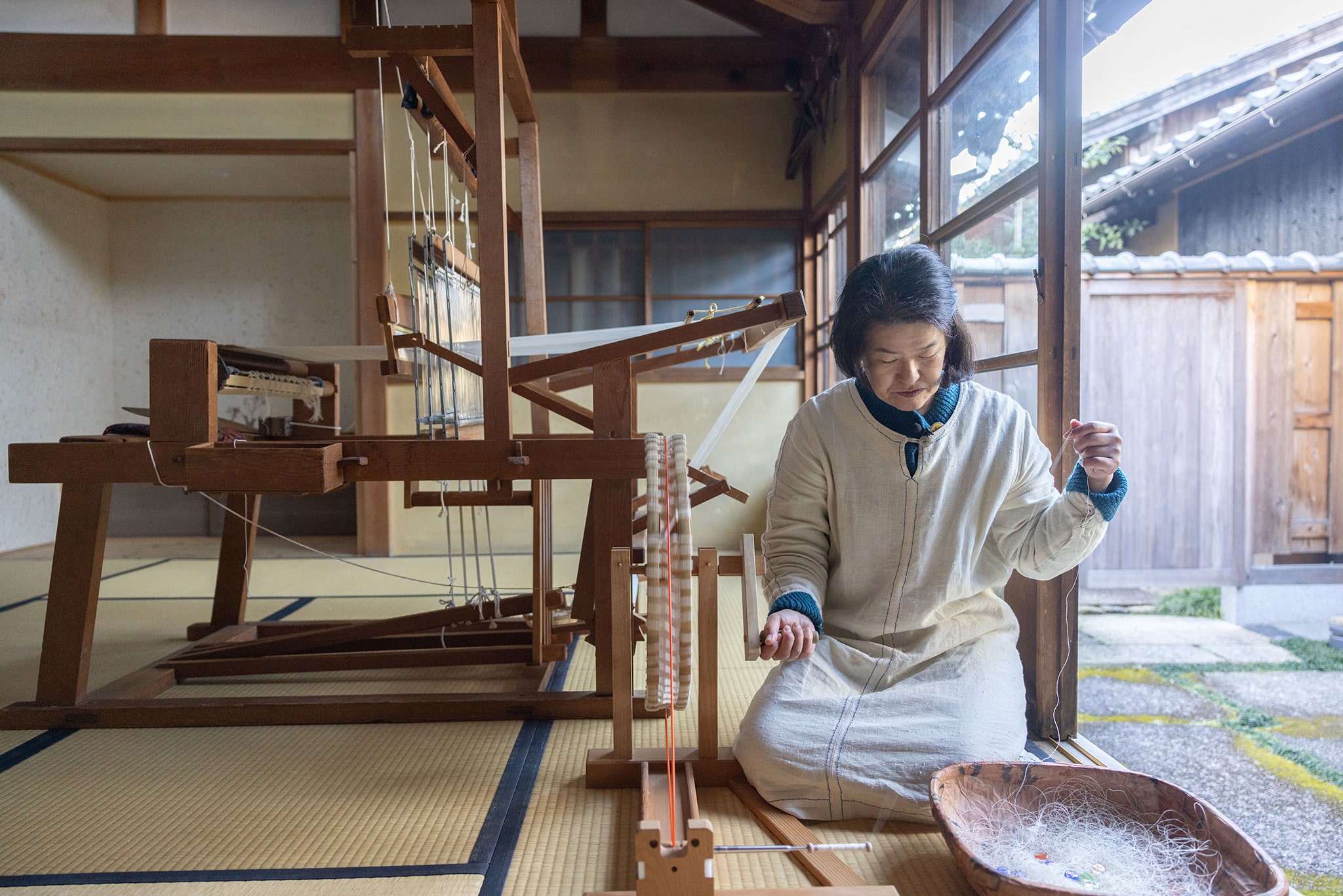 【募集終了】紙布（しふ）職人に出会う ー和紙から糸を紡ぎ出す紙布作り体験 12月17-18日