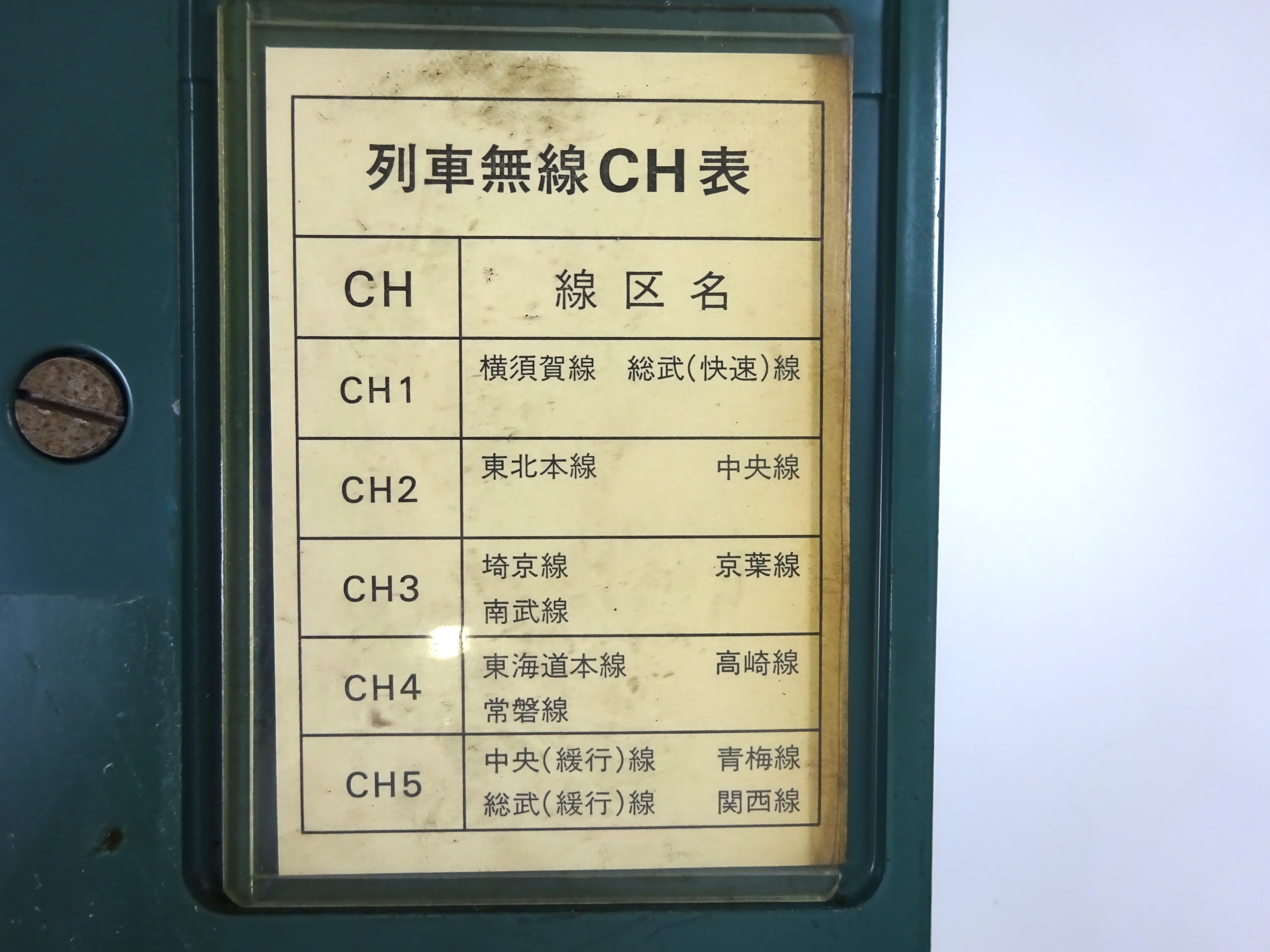 【オークション】列車無線機C-12（マイクなし）※不動品