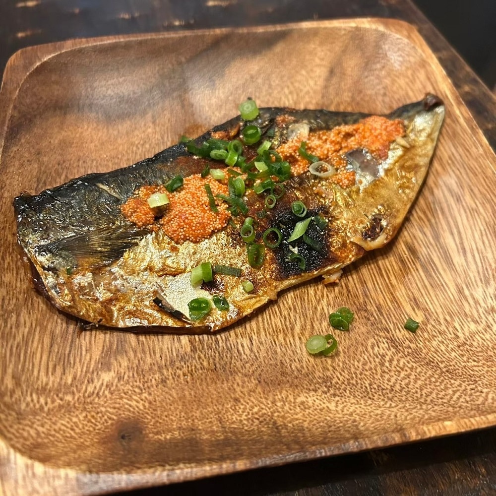 簡単！焼くだけサバ明太