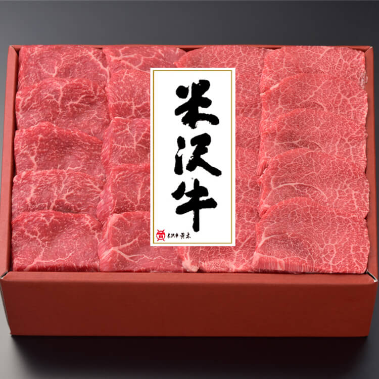 【山形県】米沢牛黄木 米沢牛肩・モモ焼肉用 ４００g【送料込み】 ※冷凍配送