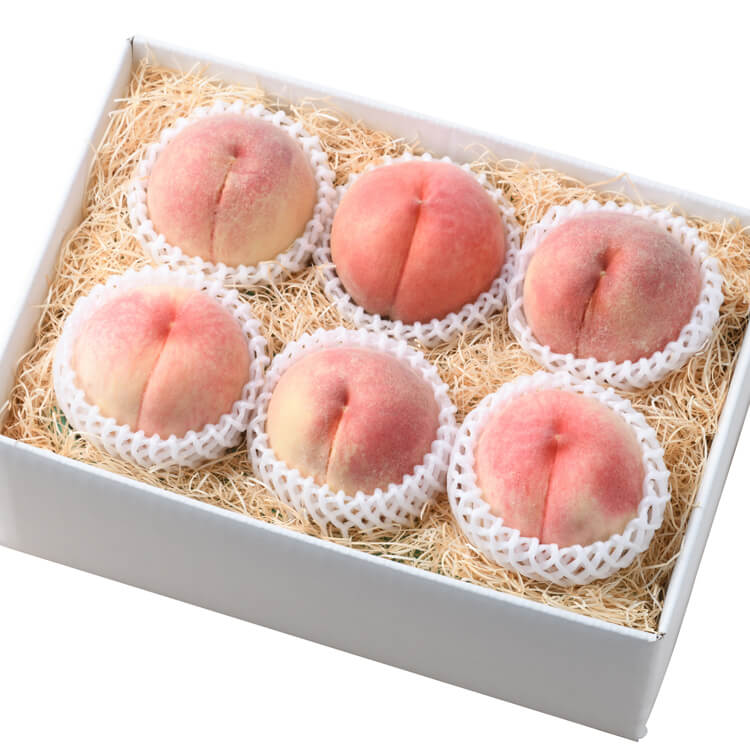 【山梨県】山梨県産 水蜜姫(桃) ５～６玉(フルーツワールド)【送料込み】