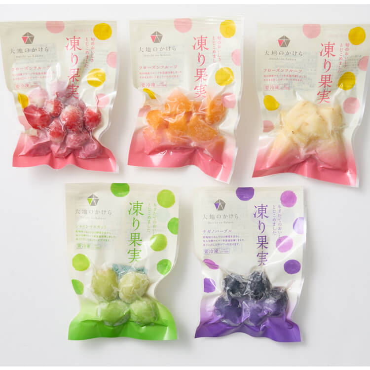 【長野県】凍り果実[５種](農業開発)【送料込み】 ※冷凍配送