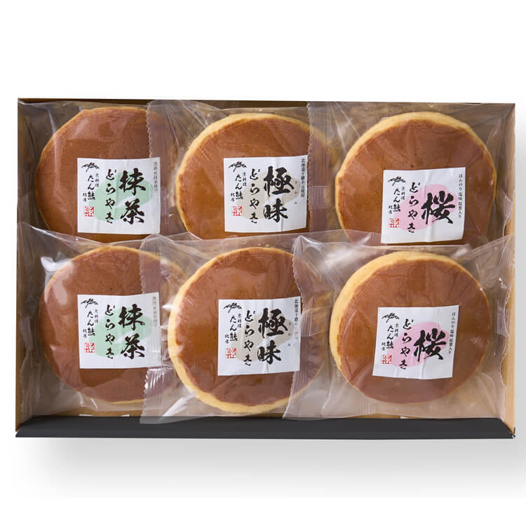 【京都府】京都・たん熊北店監修 どらやき詰合せ ６個(京都・たん熊北店) ※冷凍配送