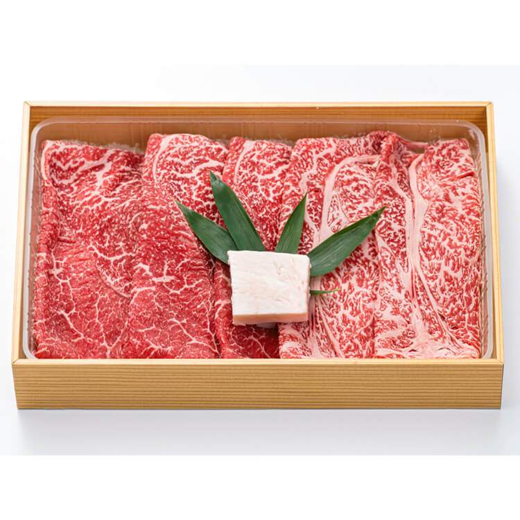 【三重県】松阪牛もも・肩ロースすき焼き用 ４００ｇ(サンショク) ※冷凍配送