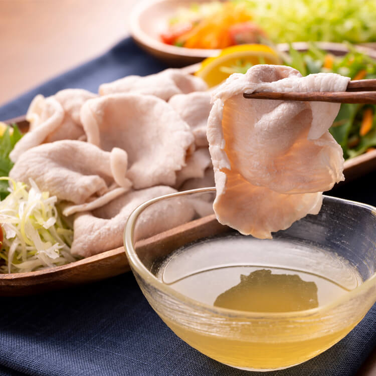 【岡山県】おかやまピーチポークしゃぶしゃぶセット ５６０ｇ(石井食品) ※冷凍配送
