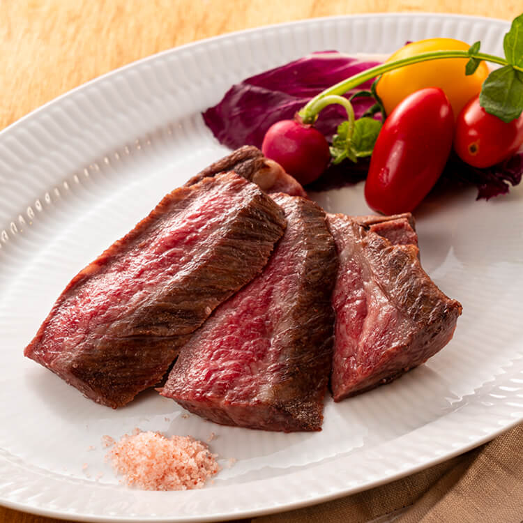 【岡山県】発酵熟成肉 黒毛和牛ステーキ ３００ｇ(石井食品) ※冷凍配送