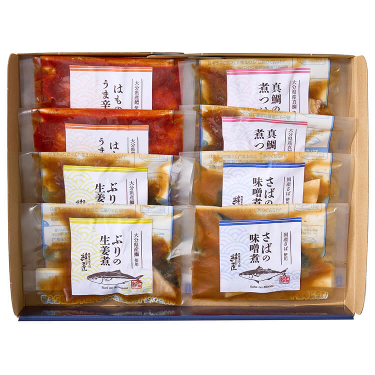【大分県】絆屋の旨煮魚詰合せ ※冷凍配送