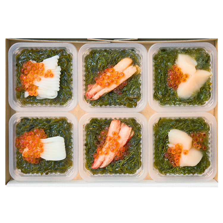 【北海道】海鮮ぶっかけ丼セット(小樽海洋水産) ※冷凍配送