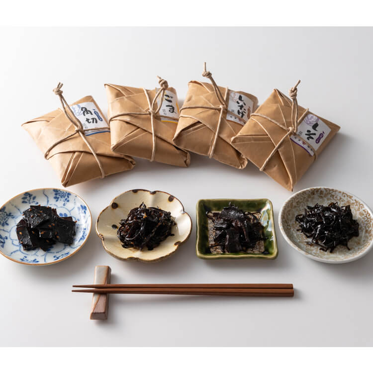 【広島県】小さな油紙佃煮４品セット(川原食品)