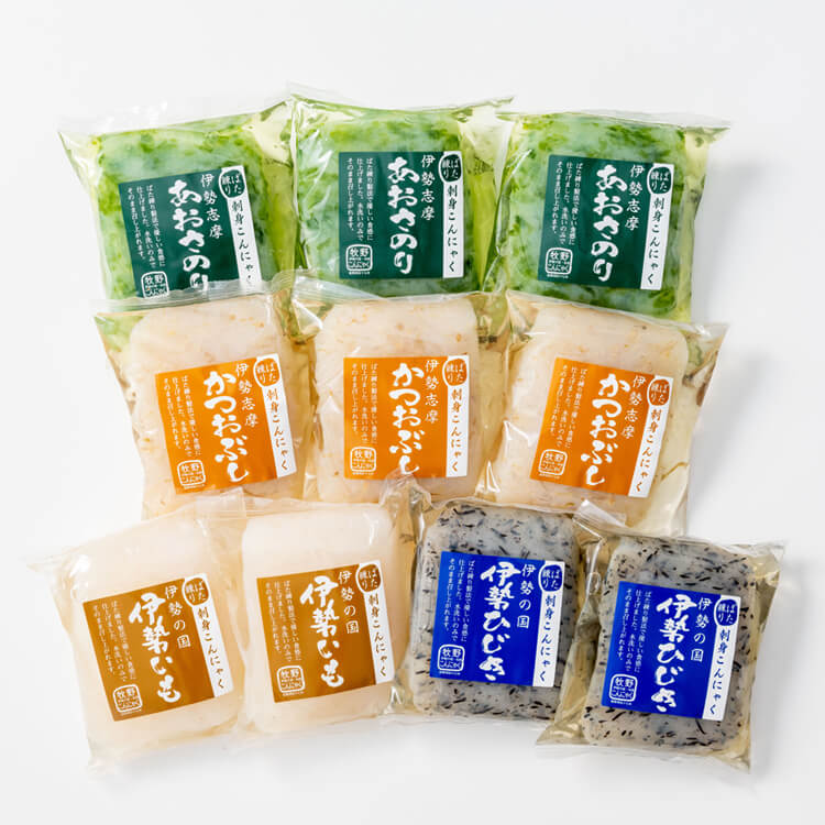 【三重県】伊勢志摩 刺身こんにゃくセット １０袋(牧野商店)