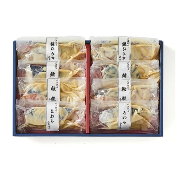 【送料込み】氷温熟成 西京漬けギフトセット８切 ※冷凍配送
