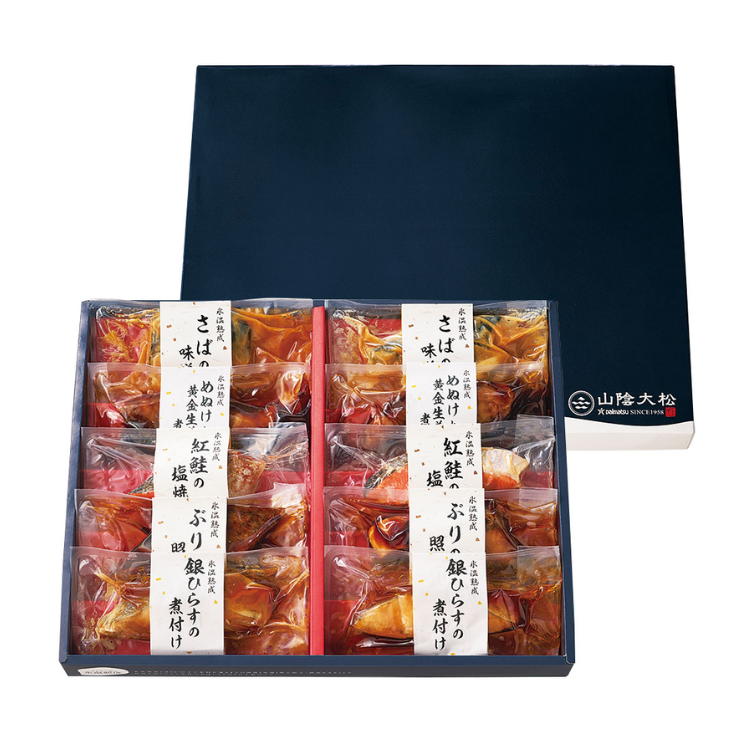 【送料込み】氷温熟成 焼魚煮魚詰合せ ※冷凍配送