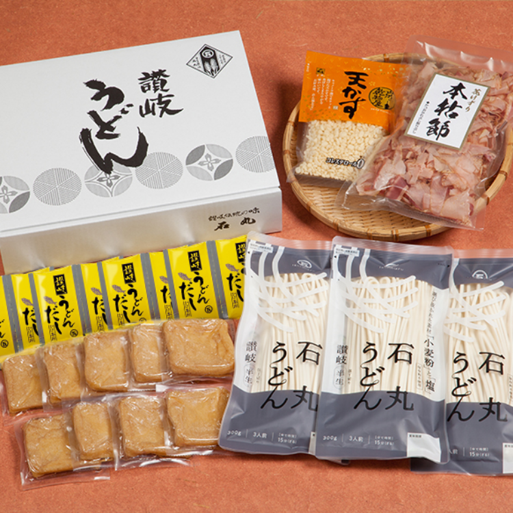 【送料込み】【香川県】きつねうどんセット（石丸製麺）