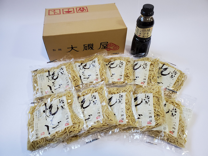【送料込み】【愛知県】熟成焼そば10食セット(大磯屋製麺所)※冷蔵配送
