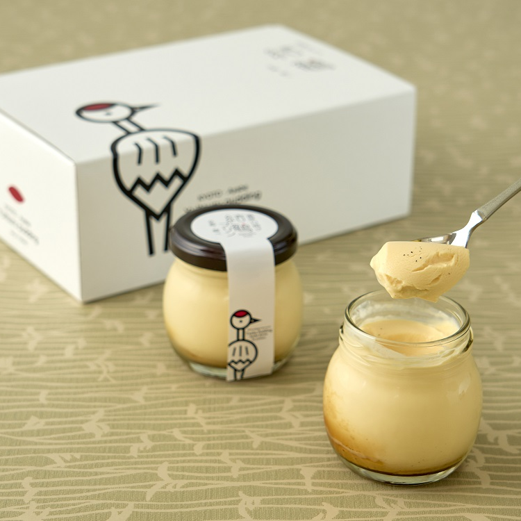 【送料込み】【京都府】結鶴プリン6個セット(バニラ/ほうじ茶/抹茶 各2個)(茶寮ゆらり) ※冷蔵配送