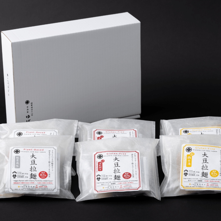 【送料込み】【京都府】大豆拉麺3種セット（ゆば庄）