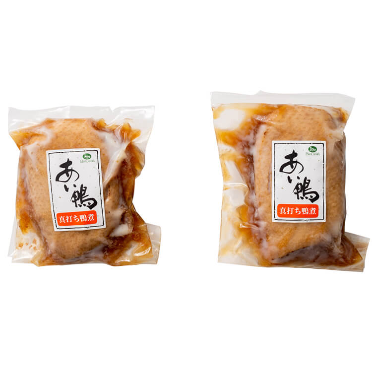 【大阪府】あい鴨 真打ち鴨煮 ２個(大平産業) ※冷凍配送