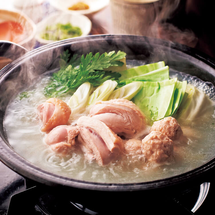 【福岡県】博多華味鳥 水たき・もつ鍋食べ比べセット ※冷凍配送
