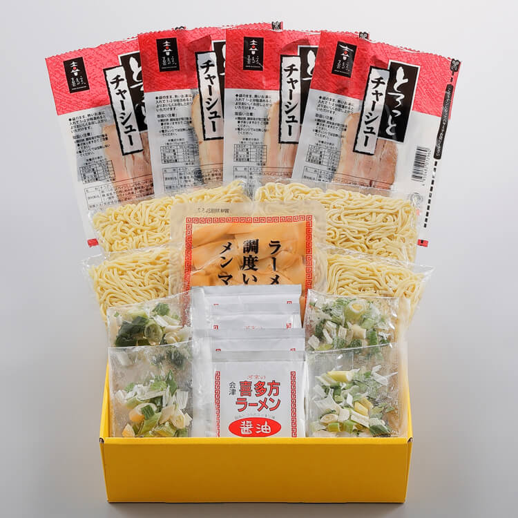 【福島県】喜多方ラーメン こだわり具材セット(河京)