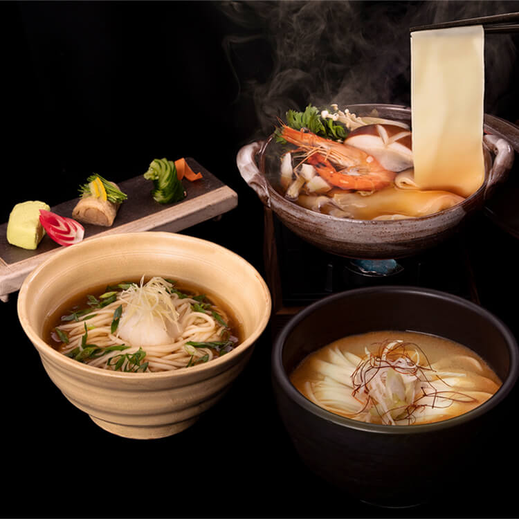 【群馬県】花山うどん つゆ付き詰合せ