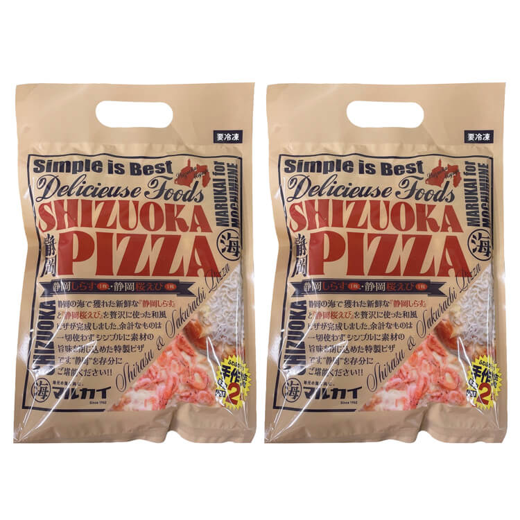 【静岡県】ＳＨＩＺＵＯＫＡ ＰＩＺＺＡ(静岡しらすと静岡桜えびのピザ)(マルカイ) ※冷凍配送