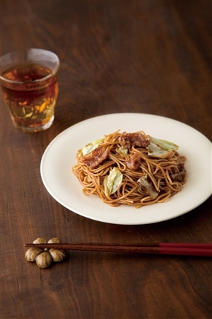 【送料込み】【愛知県】深蒸し仕立て焼きそば2食セット 8個入(大磯屋製麺所)※冷蔵配送