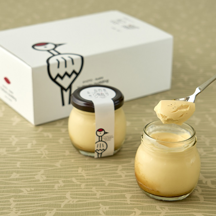 【送料込み】【京都府】結鶴プリン6個セット(バニラ/抹茶 各3個)(茶寮ゆらり) ※冷蔵配送