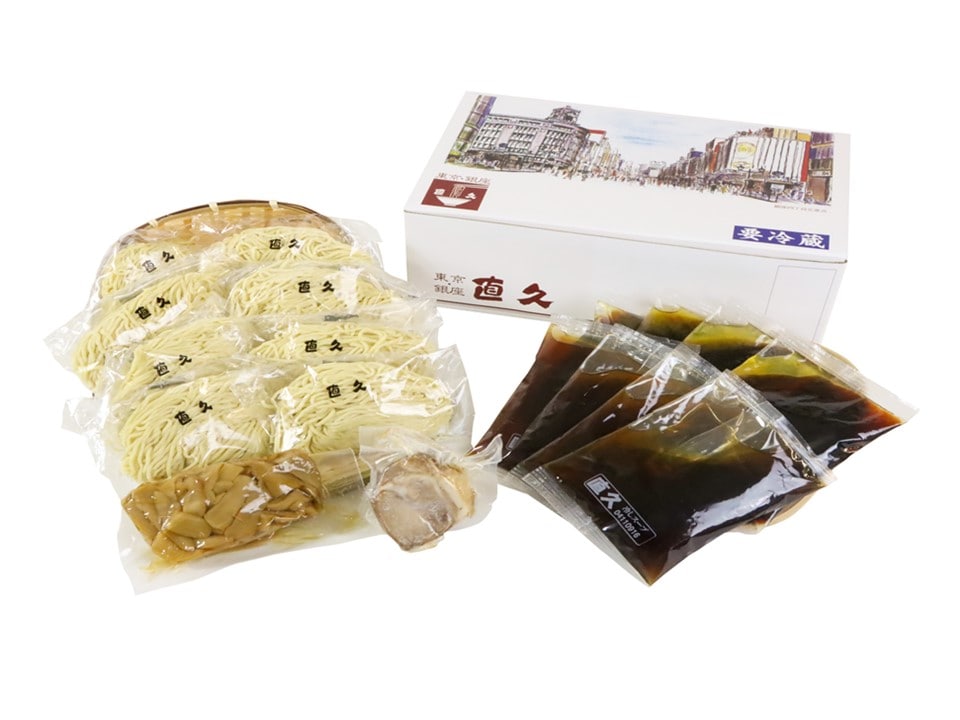 【送料込み】【東京都】冷やし中華＆しなそば8人前（各４食）（直久） ※冷蔵配送