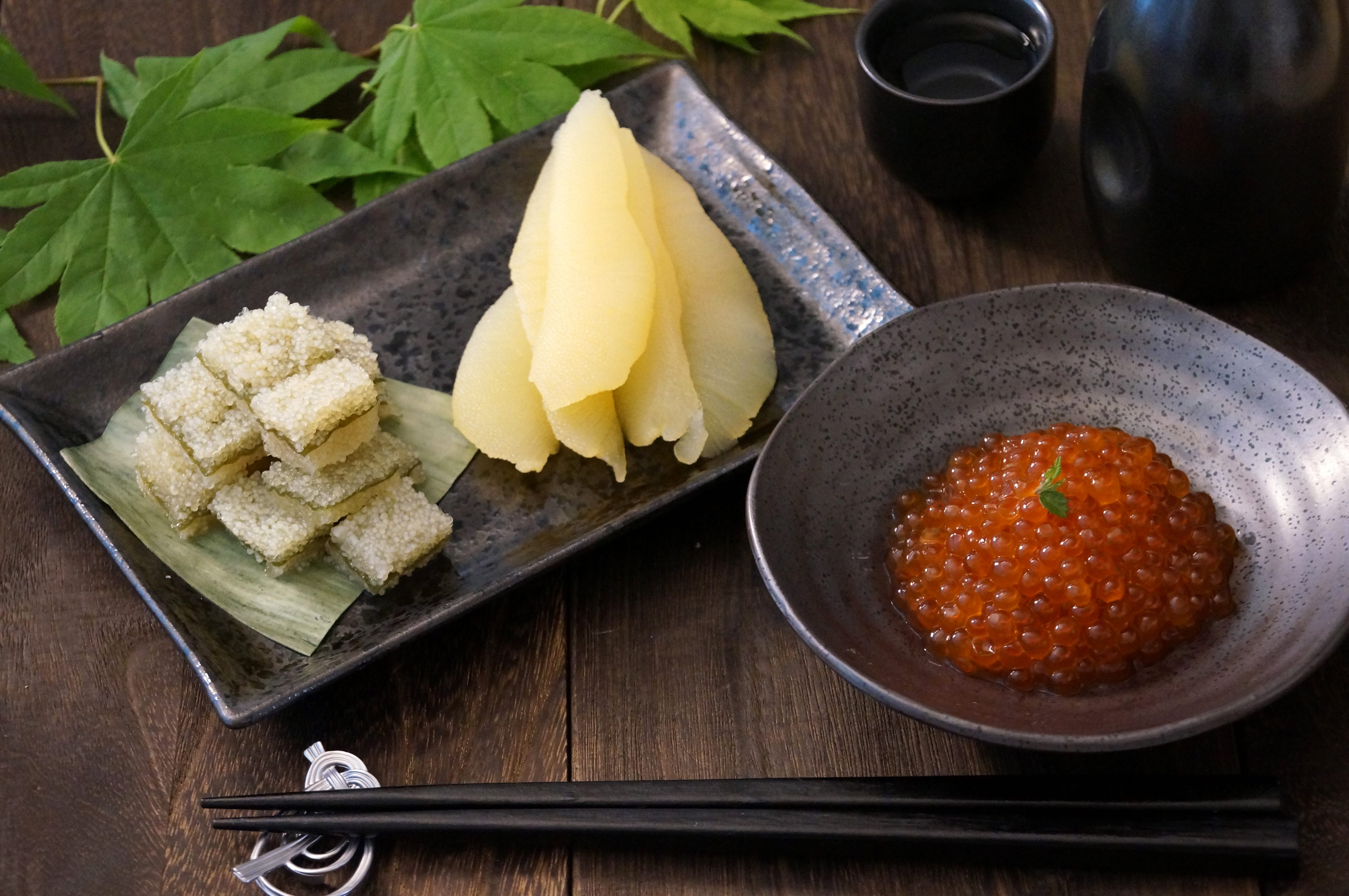 【送料込み】【限定商品】【北海道】数の子といくら醤油漬けセット（江戸屋） ※冷凍配送 【熨斗対応可】