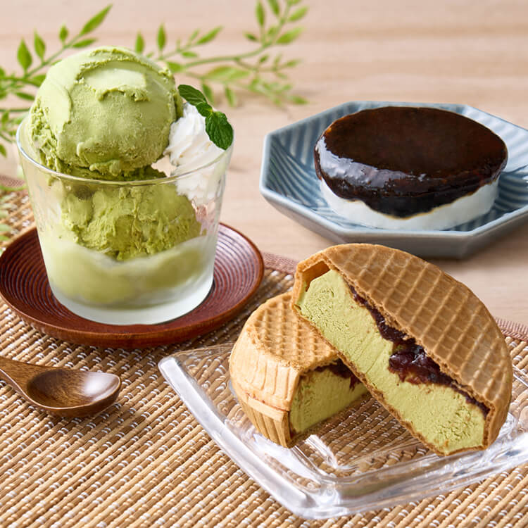 【東京都】浅草むぎとろ アイス３種セット ９個【送料込み】 ※冷凍配送