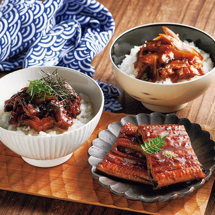 【宮崎県】鰻楽 九州産うなぎ蒲焼バラエティセット【送料込み】 ※冷凍配送