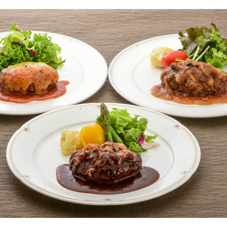 【山形県】米沢牛黄木 米沢牛入りハンバーグセット 6個【送料込み】 ※冷凍配送