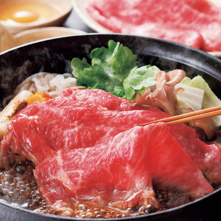 【三重県】松阪牛もも・肩ロースすき焼き用 ４００ｇ(サンショク) ※冷凍配送