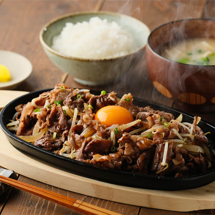 【大阪府】赤丸食堂の焼肉定食 ２００ｇ(赤丸食堂) ※冷凍配送