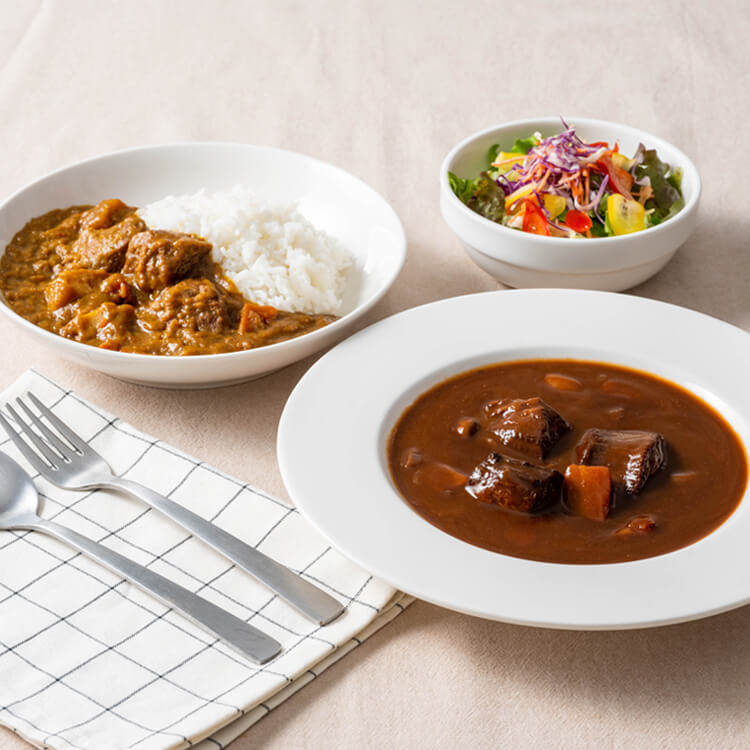 【宮城県】仙臺牛たん屋 牛たんシチューと牛たんカレー