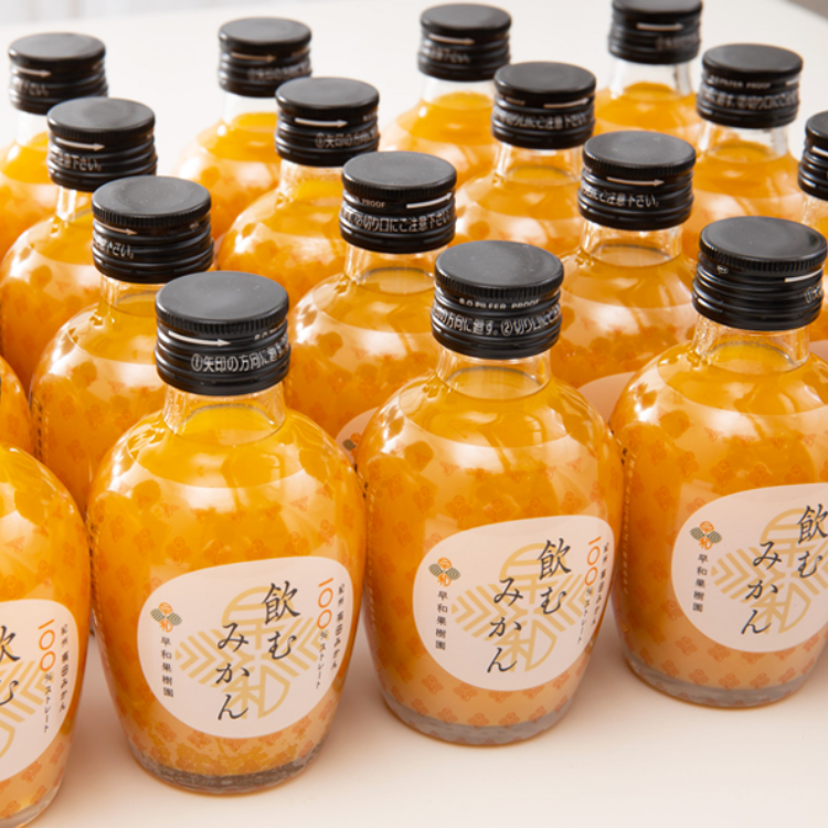 【送料込み】【和歌山県】有田みかんジュース「飲むみかん」２０本セット