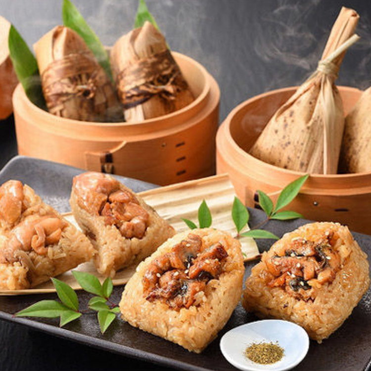 【送料込み】【山口県】林兼産業 うなぎおこわと赤鶏ちまきセット ※冷凍配送