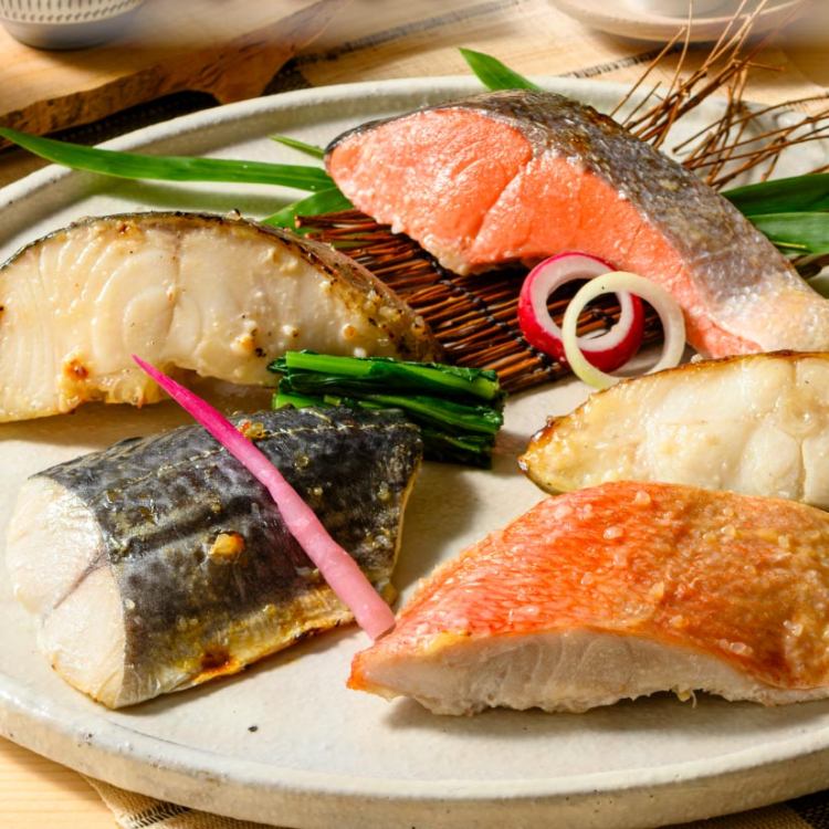【送料込み】氷温熟成 焼魚煮魚西京漬セット ※冷凍配送