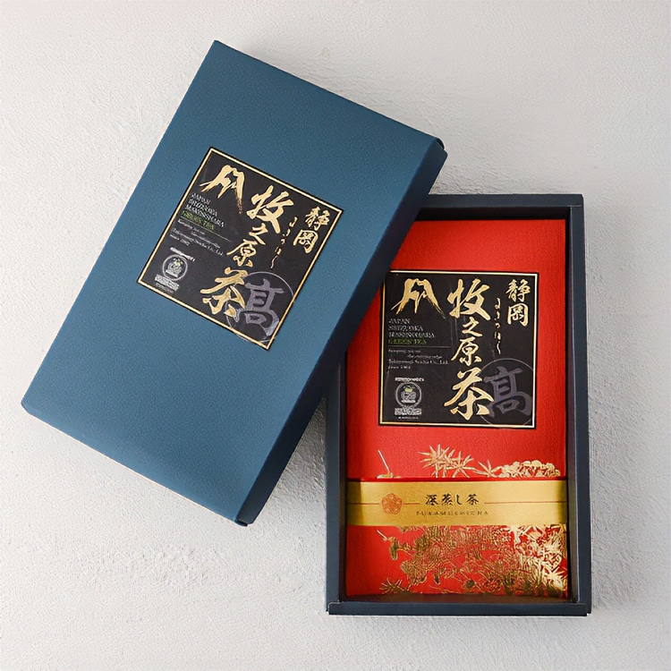 【送料込み】【静岡県】牧之原「深蒸しかぶせ茶」金印極上