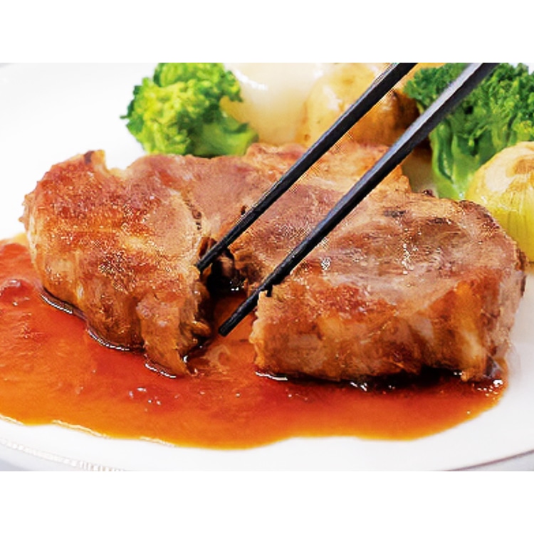 【送料込み】【兵庫県】デリシャエールほろほろポークステーキ  ※冷凍配送