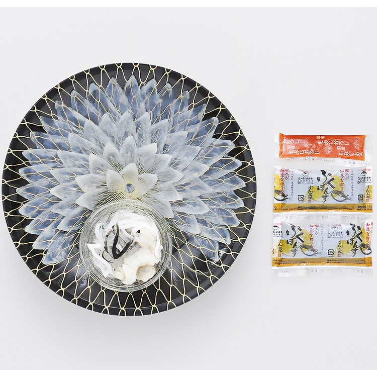 【送料込み】【福岡県】ふく太郎　とらふく刺身（２人前） ※冷凍配送