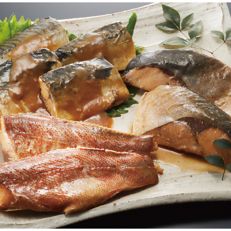 【送料込み】レンジで簡単煮魚詰合せ ※冷凍配送