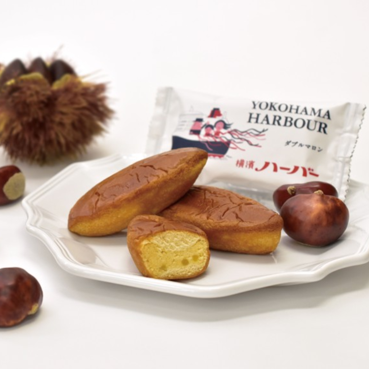 【送料込み】【神奈川県】横濱ハーバーダブルマロン８個（ありあけ）