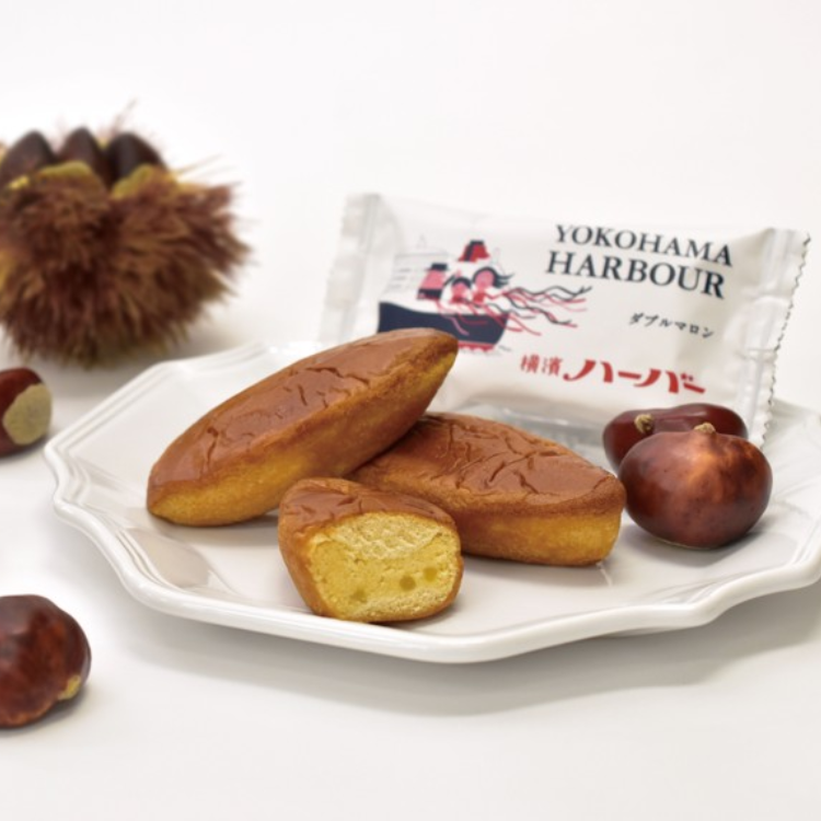 【送料込み】【神奈川県】横濱ハーバーダブルマロン１２個（ありあけ）