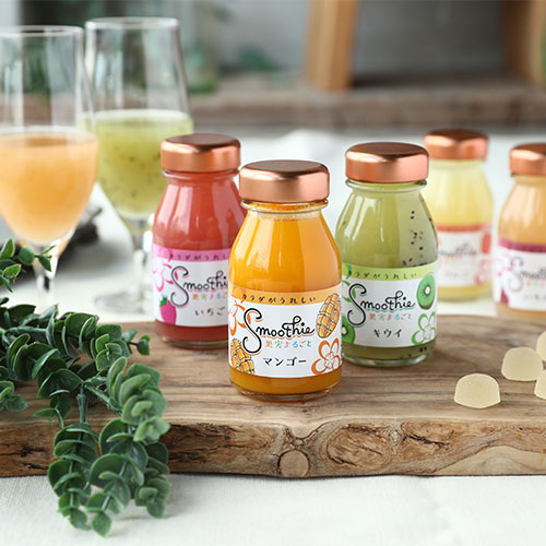 【送料込み】【和歌山県】ふみこ農園　フルーツスムージー［１０本］
