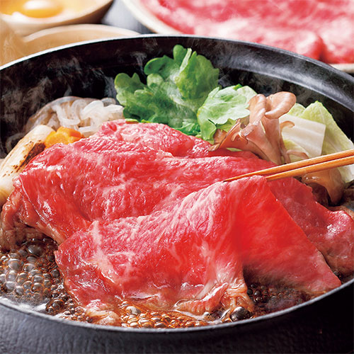 【送料込み】【三重県】松阪牛もも・肩ロースすき焼き用 ※冷凍配送