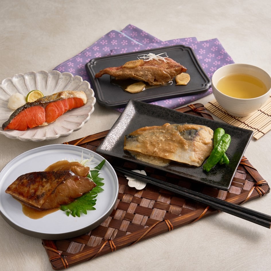 【送料込み】【父の日】氷温熟成　煮魚・焼魚ギフトセット［彩］ ※冷凍配送