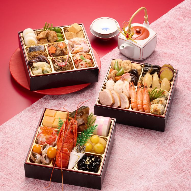 【予約商品】【送料込み】【京都府】祇おん江口監修 葵 三段重 ※冷凍配送